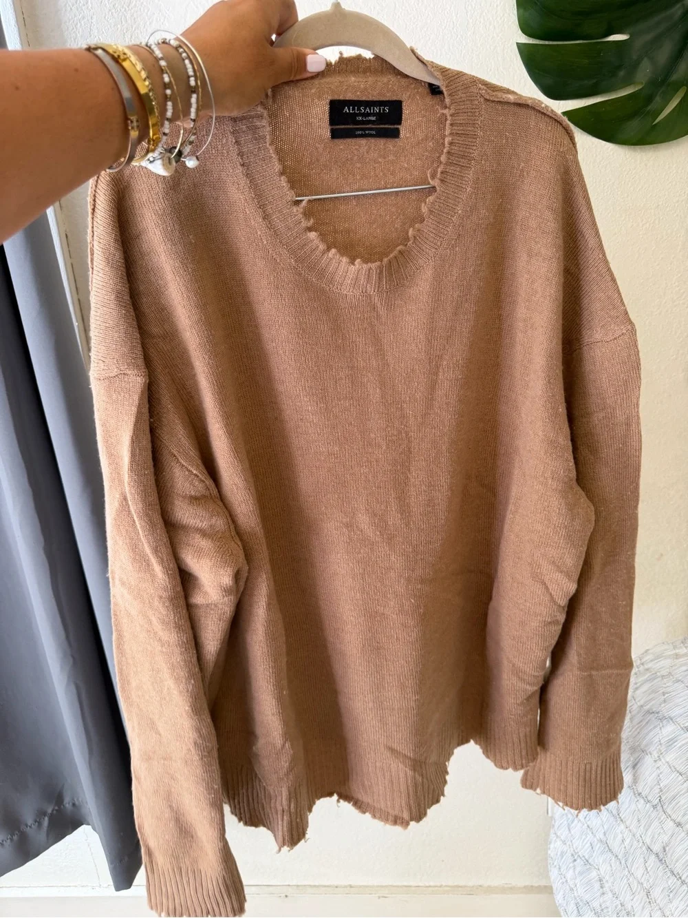 All Saints soft crewneck